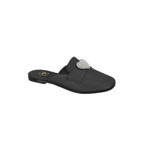 Sapatilha Molekinha Mule Juvenil Menina 2581.102.9569 Preto