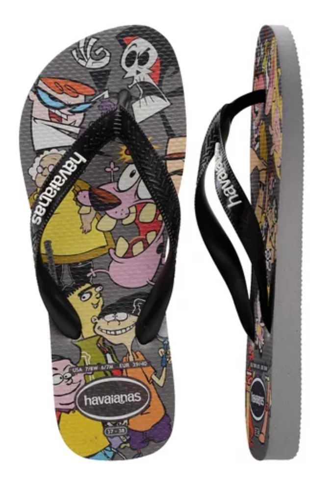 Chinelo-Havaianas-Top-Warner-3498-Cinza