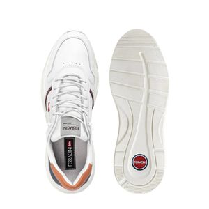 Sneaker Ferracini Casual Fusion Masculino Couro 7551c Branco