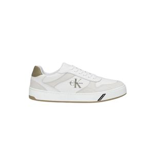 Tênis Calvin Klein Casual Re Issue Masculino Couro Cm4pc43te498-0900 Branco