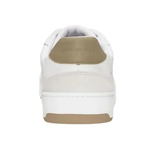 Tênis Calvin Klein Casual Re Issue Masculino Couro Cm4pc43te498-0900 Branco