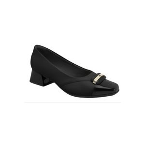 Sapato Scarpin Salto Médio Feminino Tati 160078 Preto