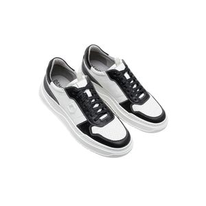Tênis Democrata Denim Block Masculino Couro 240501-013 Off-White