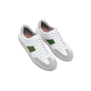 Sapatênis  Democrata Denim Bora Masculino Couro 526203-002 Branco