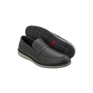 Sapato Ferracini Lancaster Masculino Couro 6154j Chumbo