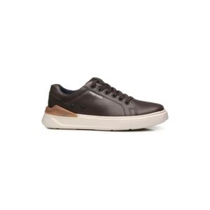 Tênis Casual Pegada Masculino Em Couro Levitech 110901-04 Marrom