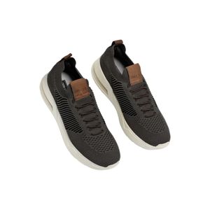 Tênis Sneaker Ferracini Masculino Fusion Knit 7546c Cinza