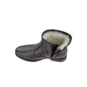 Bota Fiero Masculina Belgravia Zipper Com Forro Thermal Warm Protection  22005 Preto