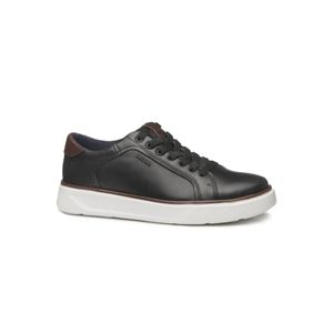 Tênis Casual Pegada Masculino Levitech Em Couro 110931-06 Preto