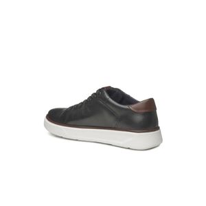Tênis Casual Pegada Masculino Levitech Em Couro 110931-06 Preto