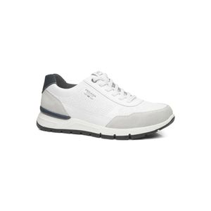 Sapatênis Pegada Masculino Infinity Em Couro 111602-01 Branco