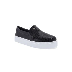 Tênis Santa Lolla Slip On Feminino Flat Bico Redondo 01ac.11e4.03f1 Preto