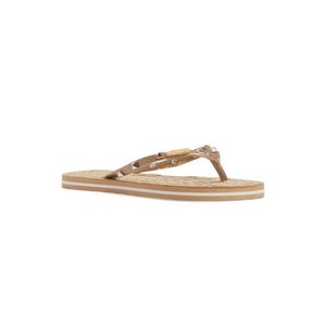 Chinelo Santa Lolla Flip Flop De Sola Matelassê Feminino Spike 0106.29d5.0016 Ouro