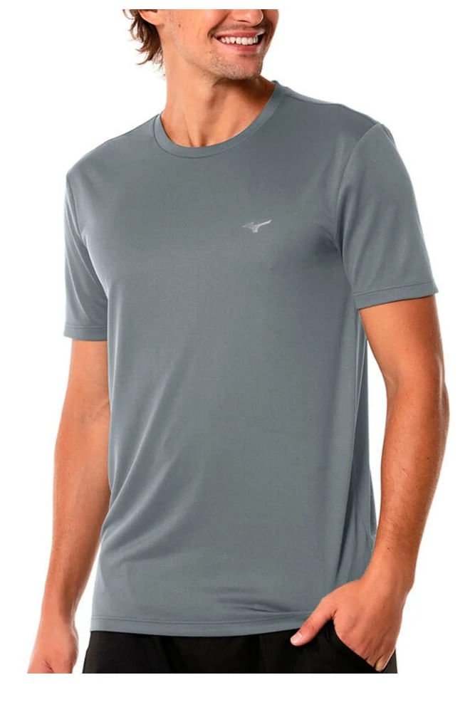 Camiseta-De-Treino-Masculina-Mizuno-Nirvana-Mnmar3685-Cinza