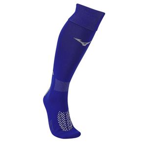 Meia Mizuno Cano Alto  Futebol Masculino Grip Mnmfa51938 Azul