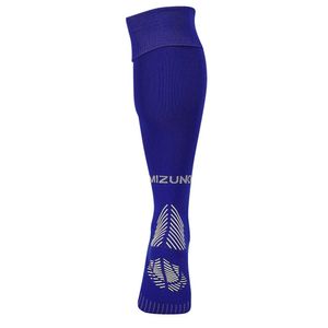 Meia Mizuno Cano Alto  Futebol Masculino Grip Mnmfa51938 Azul