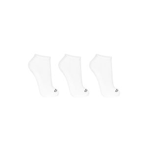 Kit Meia Olympikus 3 Pares Cano Curto Masculino  Oimsa81920 Branco