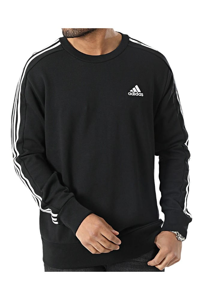 Moletom-Adidas-Essentials-3-Listras-Masculino-Ic9317-Preto