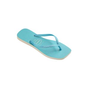 Chinelo Havaianas Slim Square Glitter Neon Feminino  8747 Azul
