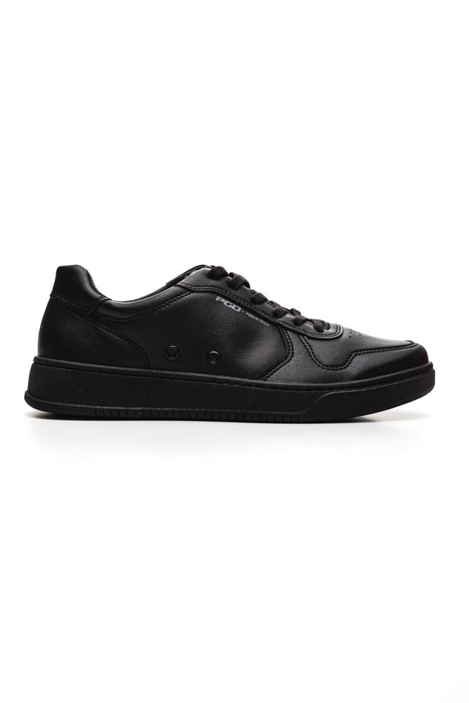Tênis Pegada Pgd Casual Masculino Em Microfibra Hype 171902-02 Off