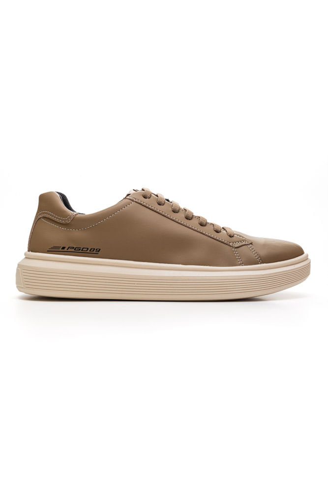 Tenis-Pegada-Pgd-Fibertech-Masculino-Em-Microfibra-172105-02-Bege