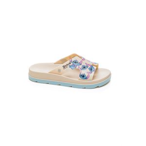 Chinelo Zaxy Stitch Disney Daily Feminino 19169-Bk056 Off-White
