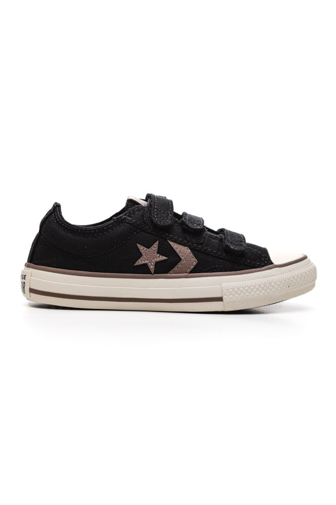 Tenis-All-Star-Casual-Infantil-Menino-Ck12570002-Preto-