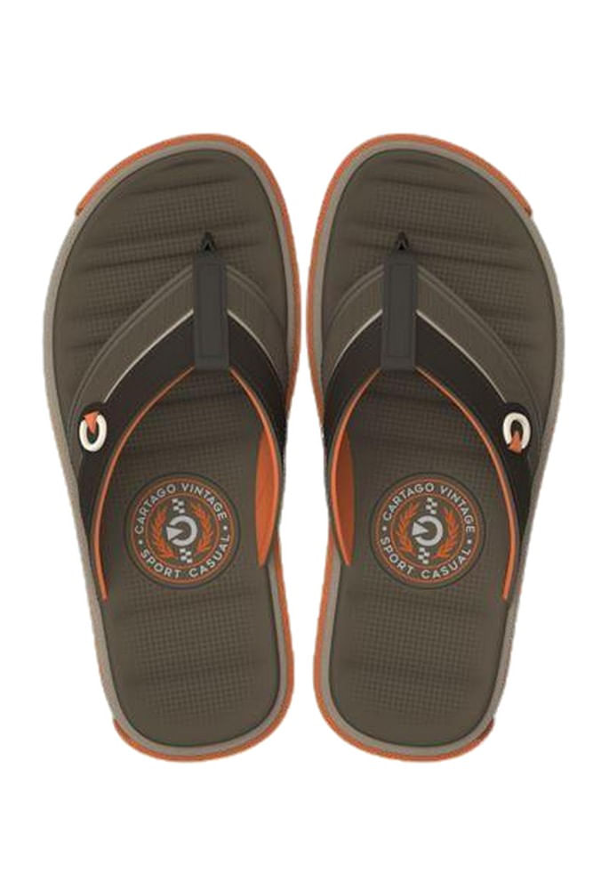 Chinelo-Cartago-12484-Bk198-Marrom-