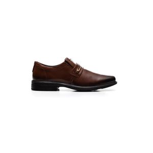 Sapato Pegada Social Masculino Couro 124776-02 Marrom