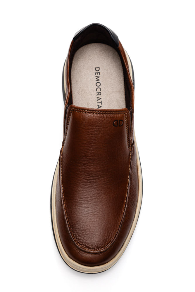 Sapatenis-Democrata-Casual-Easy-Leave-Masculino-Couro-245201-003-Castanho
