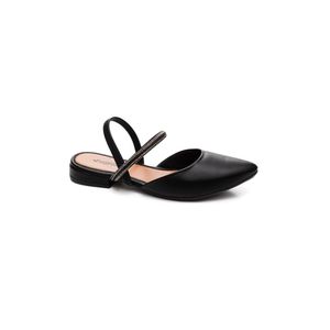 Sapatilha Mississipi Sling Feminina  Com Brilho Mb553-0 Preto
