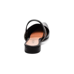 Sapatilha Mississipi Sling Feminina  Com Brilho Mb553-0 Preto