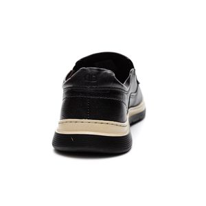 Sapatênis Democrata  Easy Leave Casual Masculino Couro 245201-00 Preto
