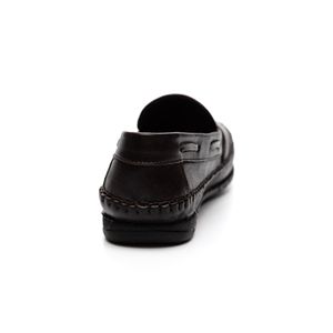 Sapato Serafim Mocassim Masculino Couro 400new Marrom