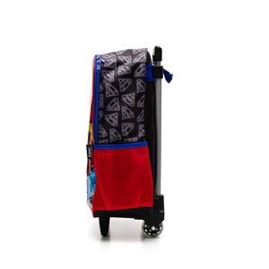 Mochila De Rodinhas Luxcel Infantil Superman Ic37892sm Vermelho