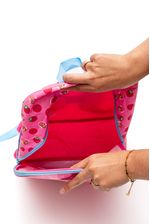 Mochila-De-Costas-Luxcel-Infantil-Da-Moranguinho-Is41151mg-Azul