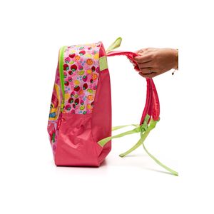 Mochila De Costas Luxcel Infantil Da Moranguinho Is41151mg Verde