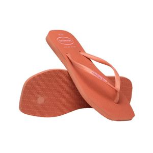 Chinelo Havaianas Sq Logo Popup 5784 Rosa