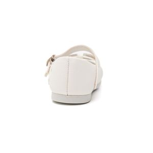 Sapatilha Klin Princesa Infantil Menina Laço Brilhante 125.174-1 Branco