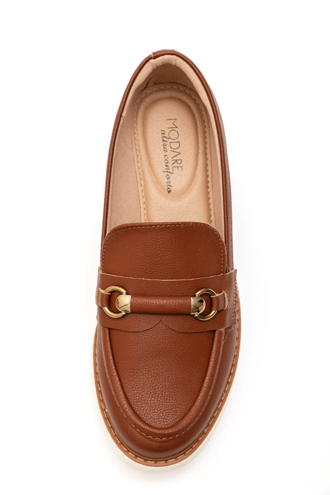 Sapato-Modare-Ultra-Conforto-Mocassim-Feminino-Napa-7400.103-Caramelo