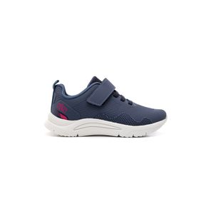 Tênis Klin New Sport Kids Juvenil Menina Velcro 480.067-1 Marinho