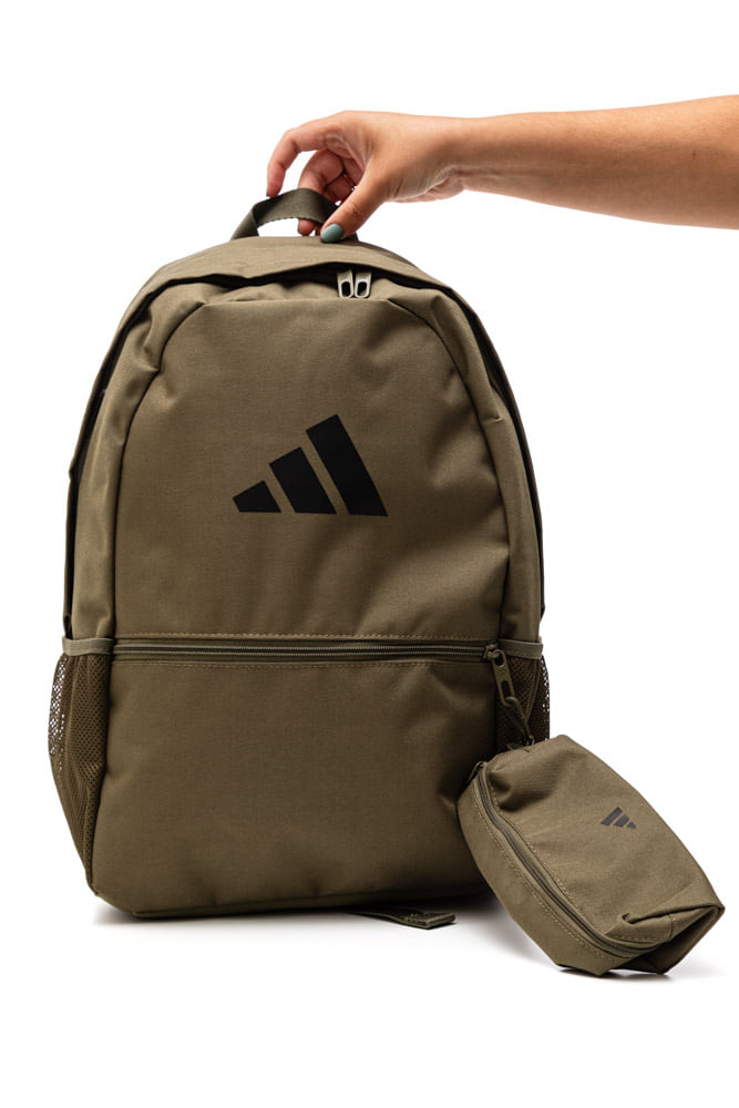 Mochila-Com-Estojo-Adidas-Jd3091-Verde