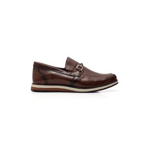 Sapato Br2 Casual Masculino Couro 1854-0008 Castanho