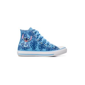 Tênis Converse Chuck Taylor All Star Hi Disney Stitch Juvenil Ck13030001 Azul
