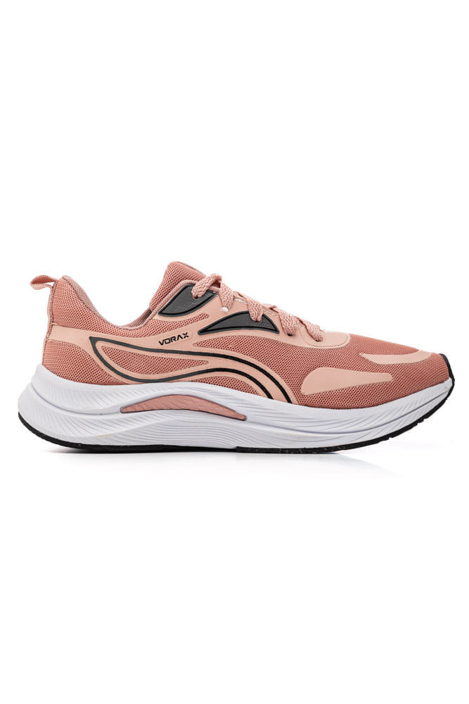 Tênis Vorax Caminhada Feminino Em Nylon Sintetico 130bf110 Rosa