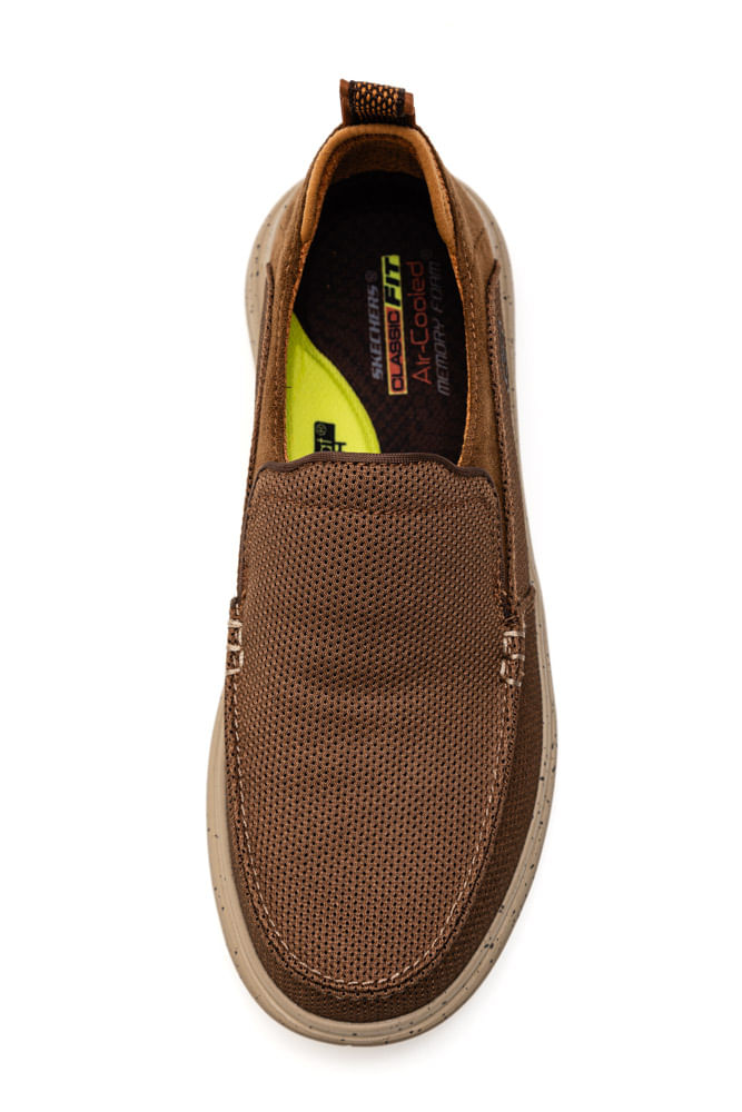 Tenis Casual Skechers 204568-Brn Marrom