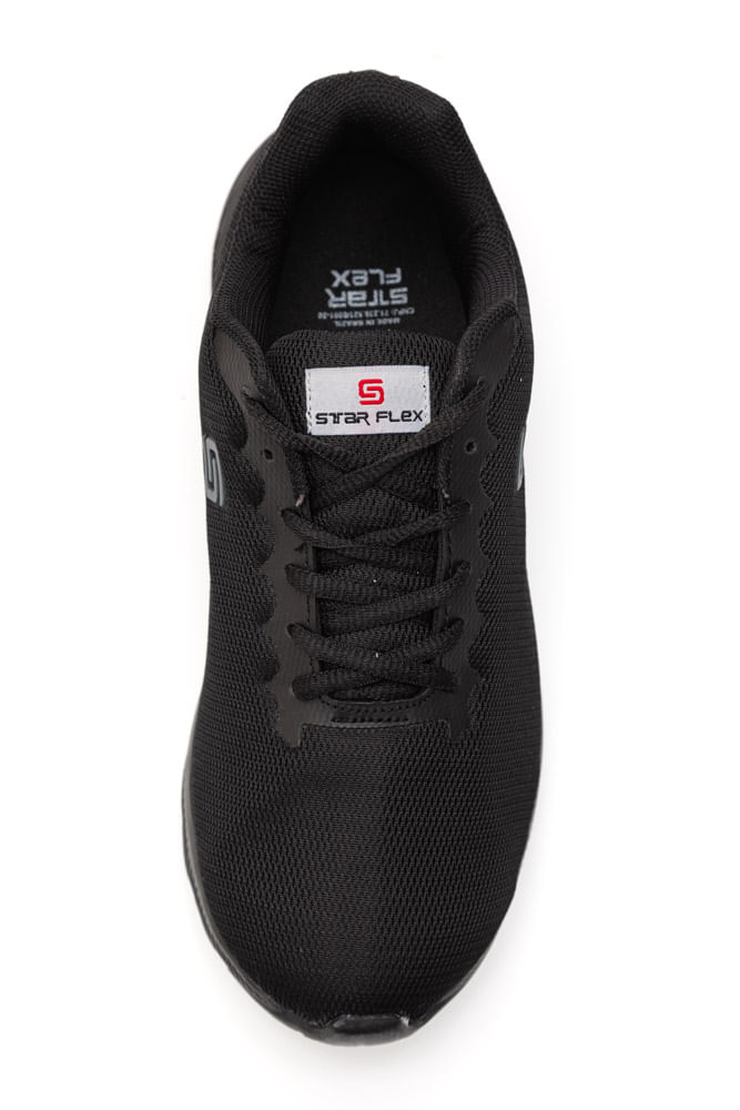 Tenis-Star-Flex-Caminhada-Unissex-1729-011-Preto