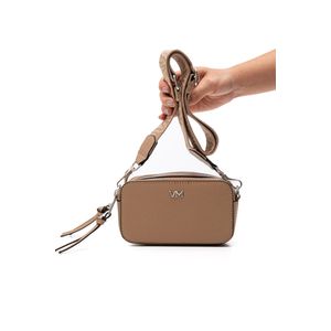 Bolsa Via Marte Shoulder Pequena Feminina B1-142-01 Bege