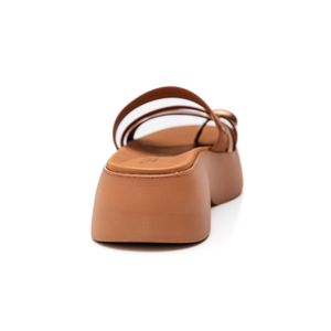 Tamanco Modare Ultra Conforto Feminino Anabela 7210.101.28590 Caramelo