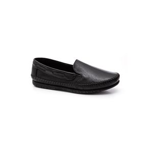 Sapato Serafim Mocassim Masculino Couro 400new Preto